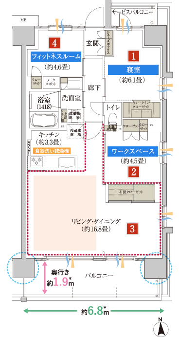 間取図