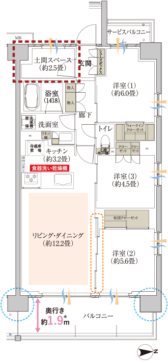 間取図