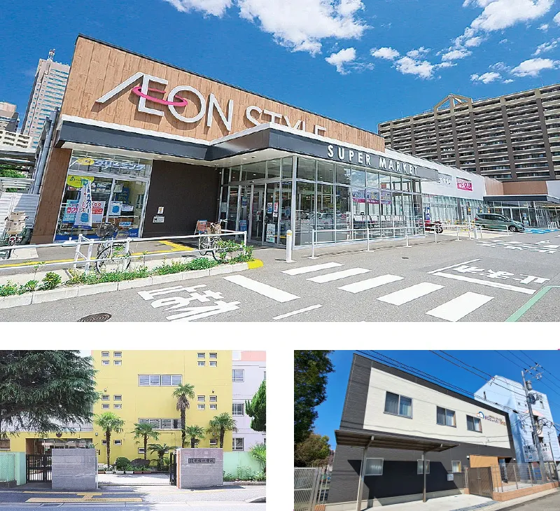 イオンスタイル千葉みなと、新宿小学校、まことしんめい保育園