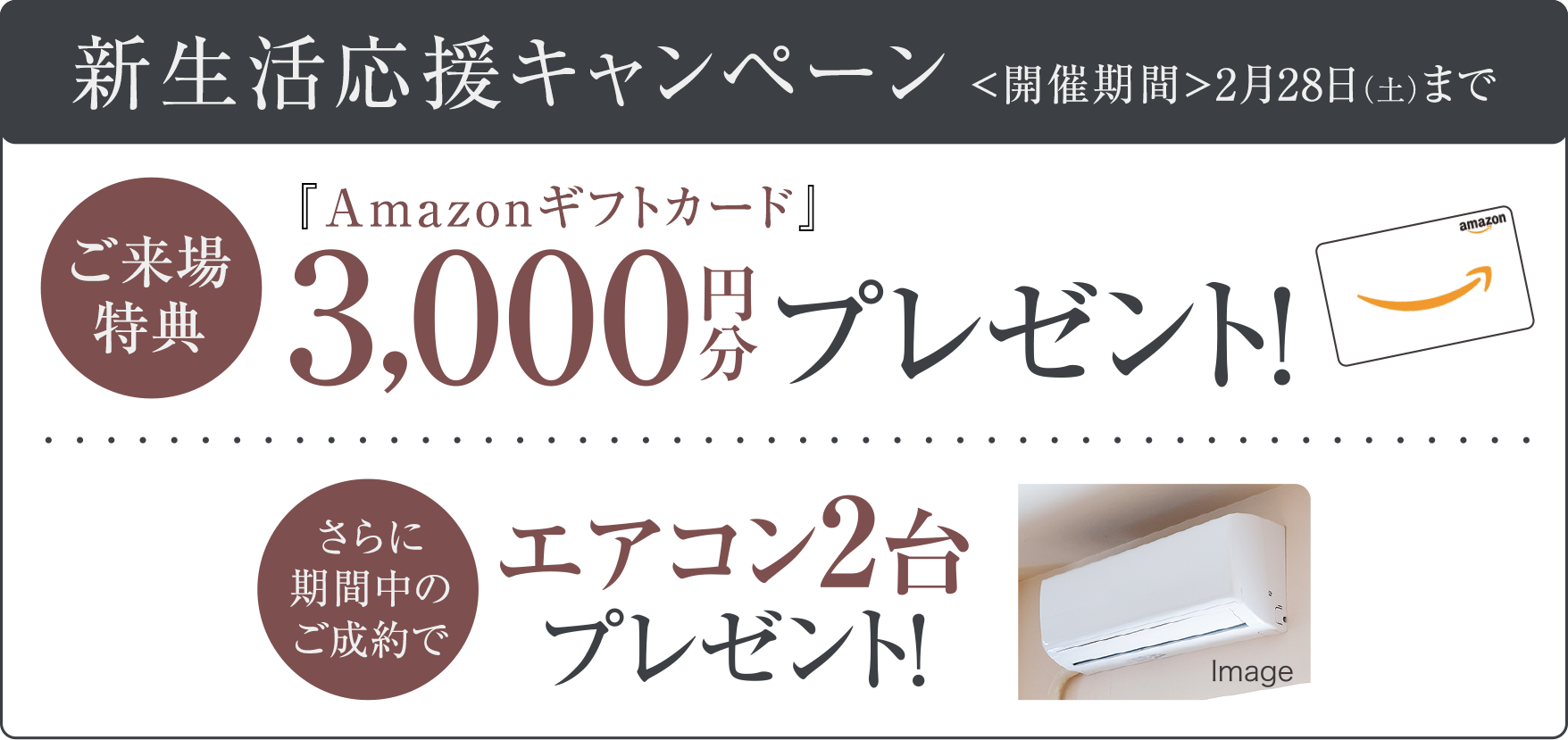 来場キャンペーン