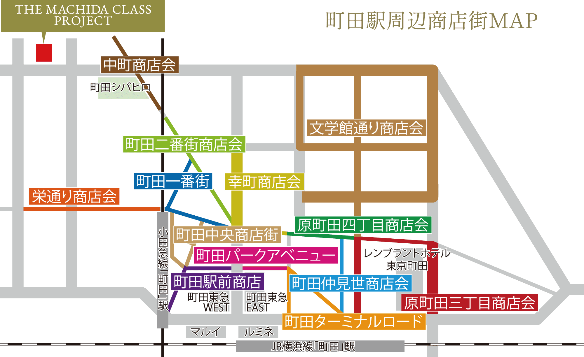 商店街MAP